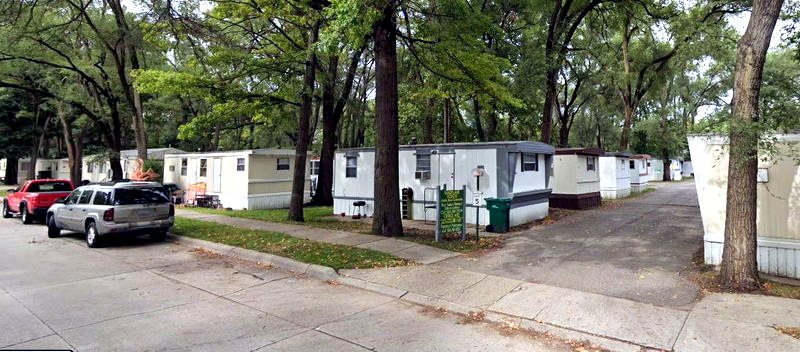 Shady Lane Trailer Park - 2018 Street View (newer photo)
